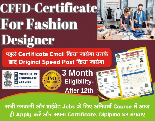 CFFD- Certificate for Fashion Designer